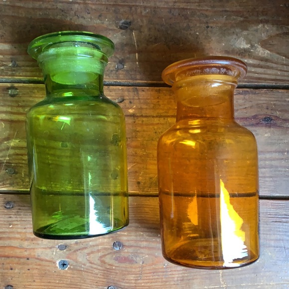 NWT 2 Apothecary Jars with glass lids - SOLD - Picture 6 of 6